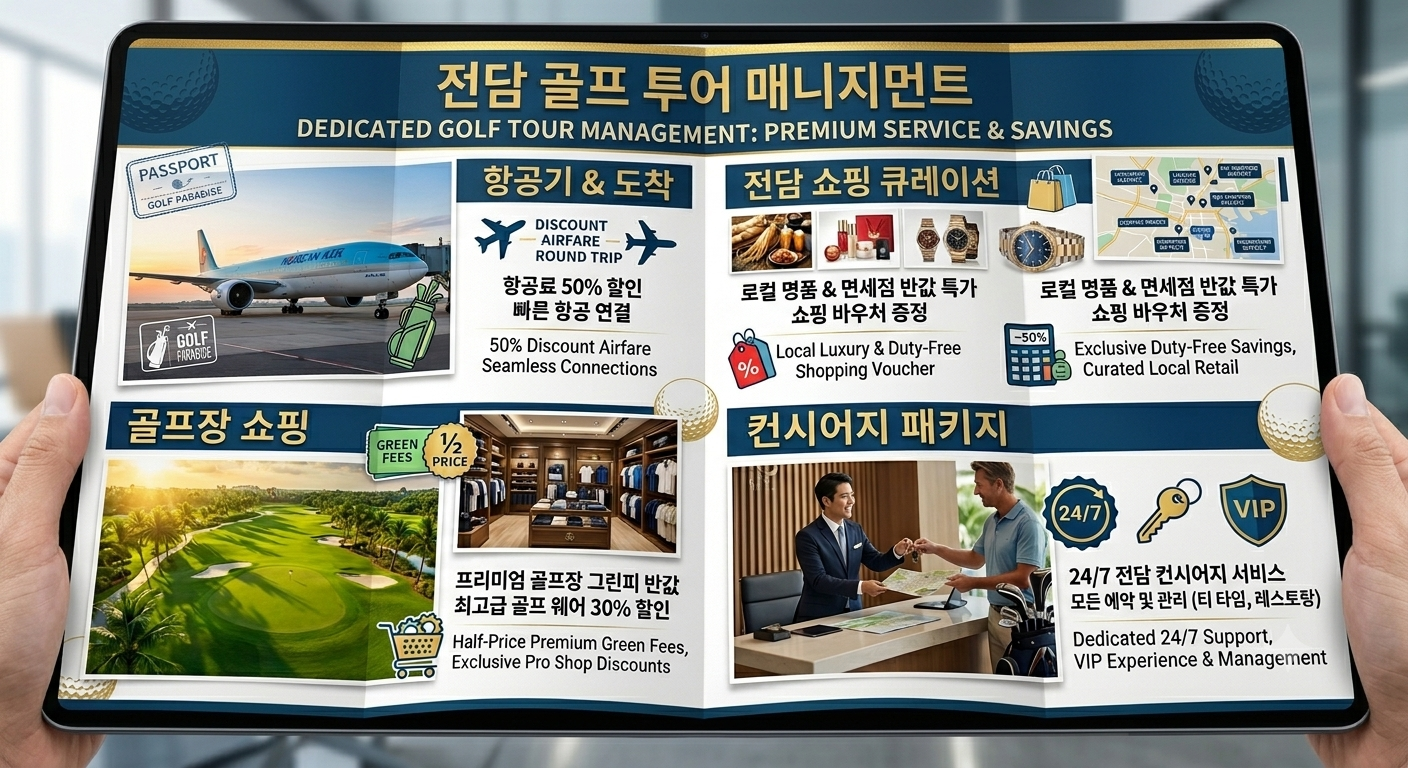 반값 골프 투어패키지